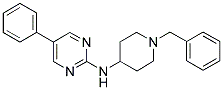 N-(1-BENZYLPIPERIDIN-4-YL)-5-PHENYLPYRIMIDIN-2-AMINE Struktur