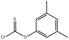 3,5-DIMETHYLPHENYL CHLOROTHIOFORMATE Struktur