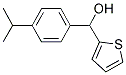 4-ISOPROPYLPHENYL-(2-THIENYL)METHANOL Struktur