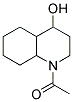 1-[4-HYDROXYOCTAHYDRO-1(2H)-QUINOLINYL]-1-ETHANONE Struktur