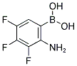 2-AMINO-3,4,5-TRIFLUOROPHENYLBORONIC ACID Struktur