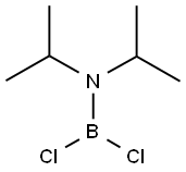 DICHLORO(DIISOPROPYLAMINO)BORANE Struktur