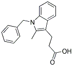 3-(1-BENZYL-2-METHYL-1H-INDOL-3-YL)-PROPIONIC ACID Struktur