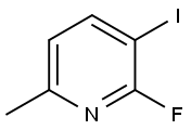 2-FLUORO-3-IODO-6-PICOLINE Struktur