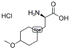 O-METHYL-D-HEXAHYDROTYROSINE HYDROCHLORIDE Struktur