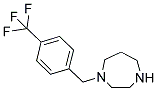 1-[4-(TRIFLUOROMETHYL)BENZYL]-1,4-DIAZEPANE Struktur