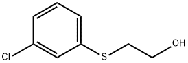 3-CHLOROPHENYLTHIOETHANOL Struktur