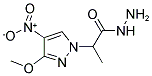2-(3-METHOXY-4-NITRO-PYRAZOL-1-YL)-PROPIONIC ACID HYDRAZIDE Struktur