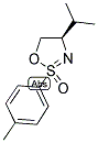 (2R,4R)-(+)-4,5-DIHYDRO-4-ISOPROPYL-2-(P-TOLYL)-1,2LAMBDA4,3-OXATHIAZOLE-2-OXIDE Struktur