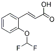 3-(2-DIFLUOROMETHOXY-PHENYL)-ACRYLIC ACID Struktur