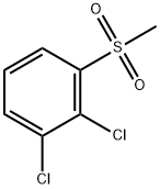 2,3-DICHLOROPHENYLMETHYLSULFONE Struktur