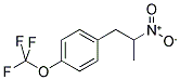 1-(4-(TRIFLUOROMETHOXY)PHENYL)-2-NITROPROPANE Struktur