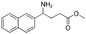 4-AMINO-4-NAPHTHALEN-2-YL-BUTYRIC ACID METHYL ESTER Struktur