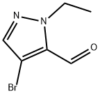 4-BROMO-2-ETHYL-2 H-PYRAZOLE-3-CARBALDEHYDE Struktur