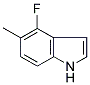 4-FLUORO-5-METHYLINDOLE Struktur