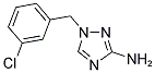 1-(3-CHLORO-BENZYL)-1H-[1,2,4]TRIAZOL-3-YLAMINE Struktur