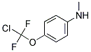 N-(4-[CHLORO(DIFLUORO)METHOXY]PHENYL)-N-METHYLAMINE HYDROCHLORIDE Struktur