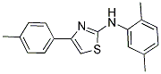 (2,5-DIMETHYL-PHENYL)-(4-P-TOLYL-THIAZOL-2-YL)-AMINE Struktur