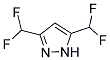 3,5-BIS-DIFLUOROMETHYL-1H-PYRAZOLE Struktur