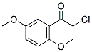 1-(2',5'-DIMETHOXYPHENYL)-2-CHLOROETHANONE Struktur