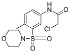 2-CHLORO-N-[4-METHYL-3-(MORPHOLIN-4-YLSULFONYL)PHENYL]ACETAMIDE Struktur