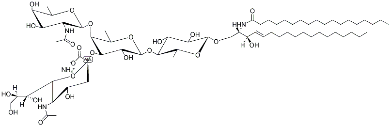 GANGLIOSIDE GM2, PORCINE BRAIN Struktur