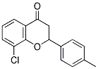 8-CHLORO-4'-METHYLFLAVANONE Struktur