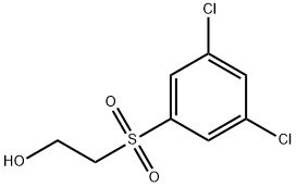 3,5-DICHLOROPHENYLSULFONYLETHANOL Struktur