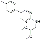 N-(2,2-DIMETHOXYETHYL)-5-(4-METHYLPHENYL)PYRIMIDIN-2-AMINE Struktur