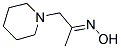 1-PIPERIDIN-1-YL-PROPAN-2-ONE OXIME Struktur