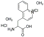 3-(4-QUINOLYL)-DL-ALANINE DIHYDROCHLORIDE DIHYDRATE Struktur