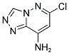 6-CHLORO[1,2,4]TRIAZOLO[4,3-B]PYRIDAZIN-8-AMINE Struktur