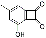 2-HYDROXY-4-METHYLBICYCLO[4.2.0]OCTA-1,3,5-TRIENE-7,8-DIONE Struktur