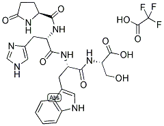 GONADOTROPIN RELEASING HORMONE (1-4) TRIFLUOROACETATE SALT Struktur