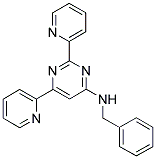 N-BENZYL-2,6-DIPYRIDIN-2-YLPYRIMIDIN-4-AMINE Struktur