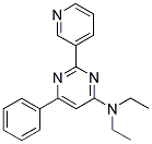 N,N-DIETHYL-6-PHENYL-2-PYRIDIN-3-YLPYRIMIDIN-4-AMINE Struktur