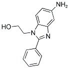 2-(5-AMINO-2-PHENYL-BENZOIMIDAZOL-1-YL)-ETHANOL Struktur