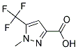 1-METHYL-5-(TRIFLUOROMETHYL)-1H-PYRAZOLE-3-CARBOXYLIC ACID Struktur