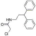 2-CHLORO-N-(3,3-DIPHENYLPROPYL)ACETAMIDE Struktur