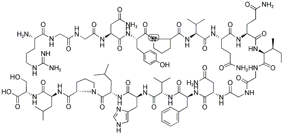 H-ARG-GLY-GLY-ASN-TYR-PRO-VAL-GLN-GLN-ILE-GLY-GLY-ASN-TYR-VAL-HIS-LEU-PRO-LEU-SER-OH