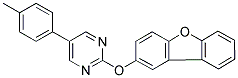 2-(DIBENZO[B,D]FURAN-2-YLOXY)-5-(4-METHYLPHENYL)PYRIMIDINE Struktur