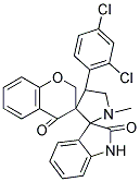 CHROMAN-4'-ONE-3'-SPIRO-3-N-METHYL-4-(2,4-DICHLOROPHENYL)-PYRROLIDINE-2-SPIRO-3''-OXINDOLE Struktur