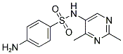 4-AMINO-N-(2,4-DIMETHYLPYRIMIDIN-5-YL)BENZENESULFONAMIDE Struktur