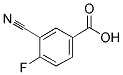 3-CYANO-4-FLUOROBENZOIC ACID Struktur