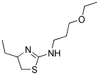 (3-ETHOXY-PROPYL)-(4-ETHYL-4,5-DIHYDRO-THIAZOL-2-YL)-AMINE Struktur