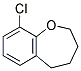 9-CHLORO-2,3,4,5-TETRAHYDRO-1-BENZOXEPINE Struktur