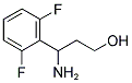 3-AMINO-3-(2,6-DIFLUORO-PHENYL)-PROPAN-1-OL Struktur