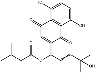 LITHOSPERMIC ACID B Struktur