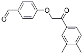 4-[2-(3,4-DIMETHYLPHENYL)-2-OXOETHOXY]BENZALDEHYDE Struktur