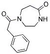 1-(PHENYLACETYL)-1,4-DIAZEPAN-5-ONE Struktur